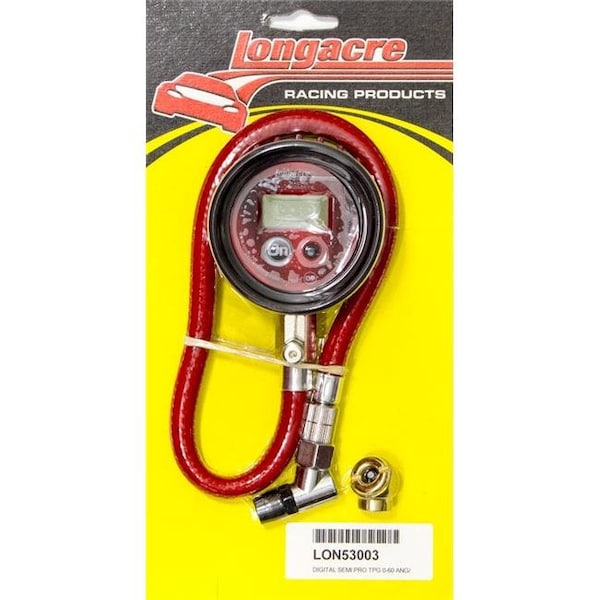 Longacre Longacre 52-53003 2.5 in. 0-60 PSI Semi-Pro Digital